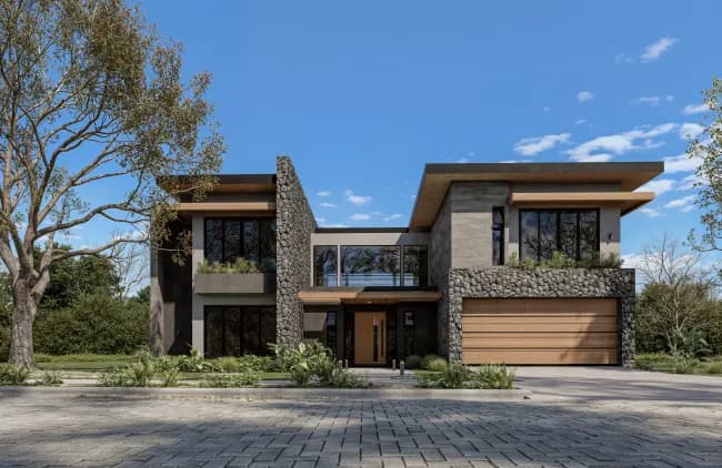 Proyecto Black Coast Estates Modelo E - Casa de Playa - vista 1